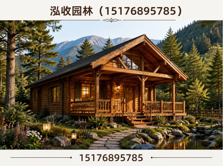 本溪京津冀防腐木工程展示图